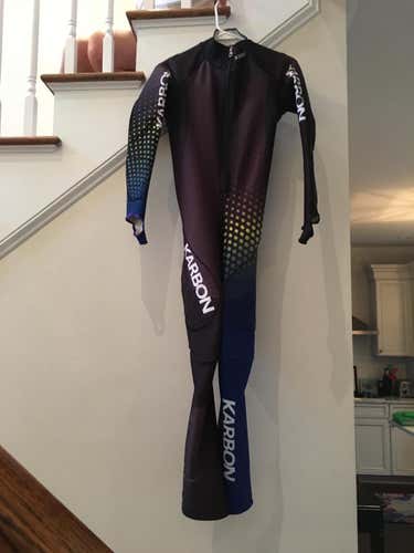 Karbon racing suit teenager boy