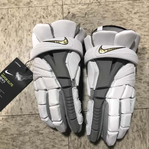 Nike Vapor Elite Gloves - White - Medium