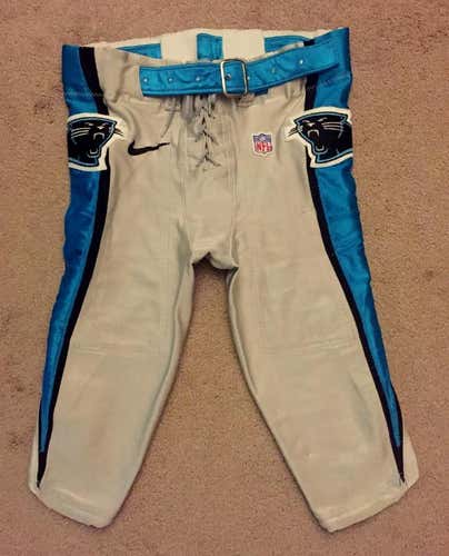 Authentic NFL Carolina Panthers Football Game Pants