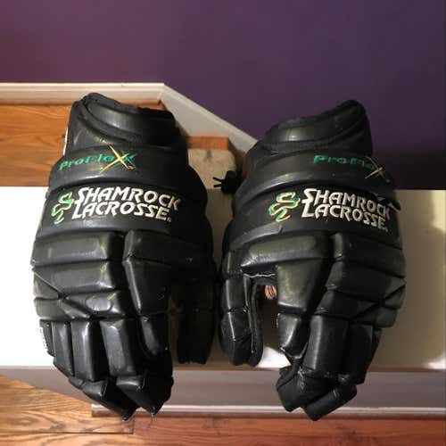 Shamrock lacrosse Goalie Gloves PK2KL Extra Large Size 14”