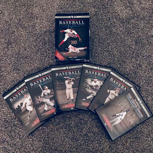 Baseball: A Film by Ken Burns (DVD, 2010, 11-Disc Set)
