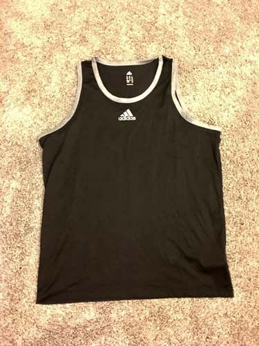 Adidas All-World Tank (Black, XL)