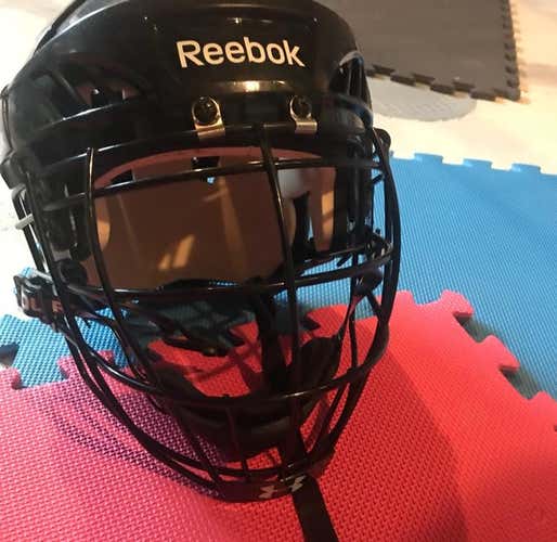Reebok 4k Helmet With Under Armour Cage
