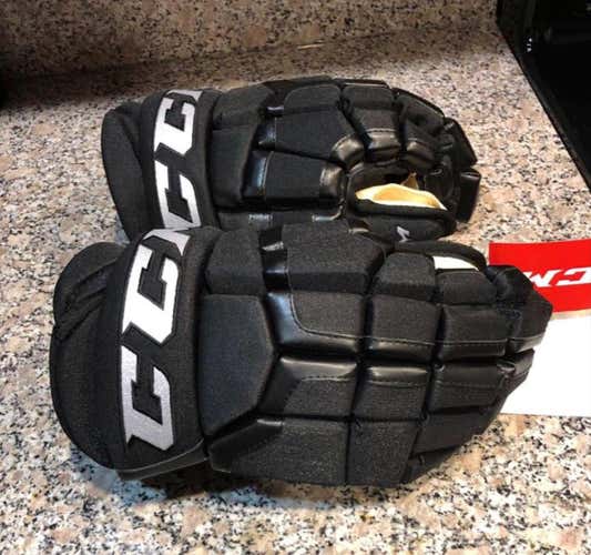 New 14” CCM LA Kings Pro Stock HG50 Gloves