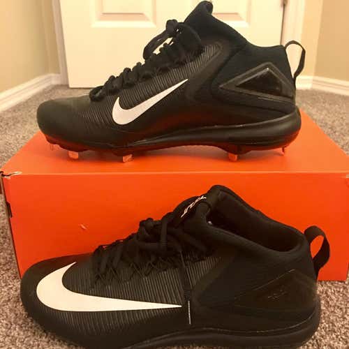 Nike Force Zoom Trout 3 Mid (NEW, size 11.5)