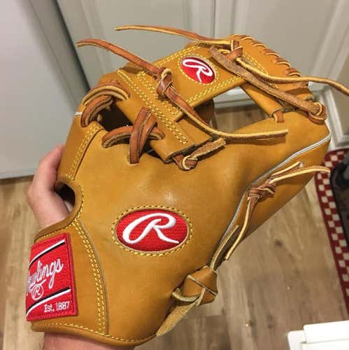 Rawlings Pro label 3 Horween Tan Wing Tip 11.5 IF
