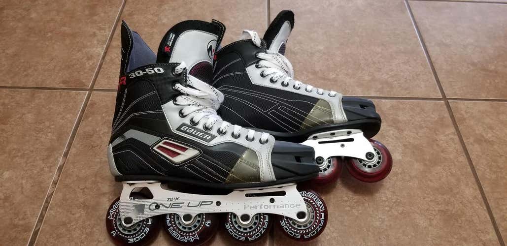Bauer Inline Skates Senior Size 9 - (30-50 Mega)