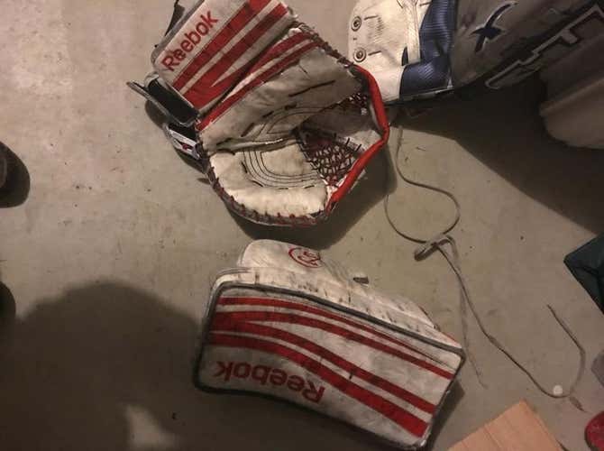 Glove And Blocker Goalie Set