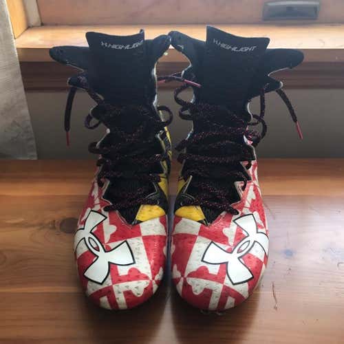 Under Armour Maryland Highlight Cleats Size 8.5