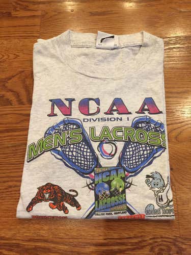 Vintage NCAA Lacrosse Mens Championship Tee 1996