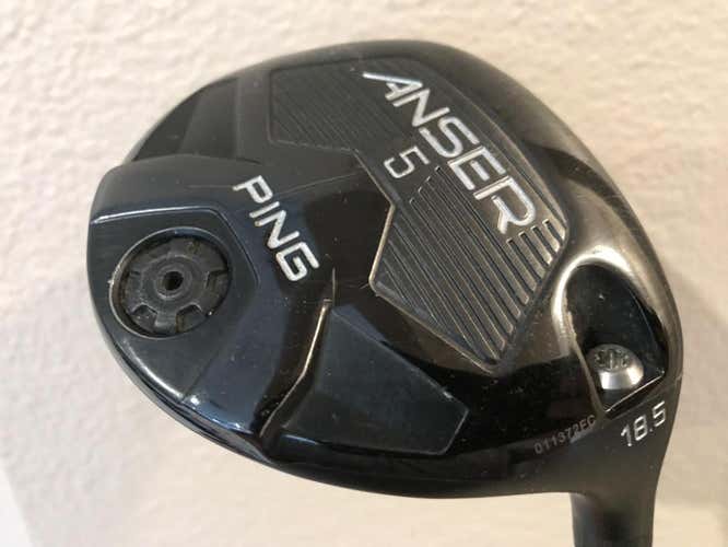 Ping Anser 18.5* 5  Fairway Wood with TFC Stiff Flex shaft