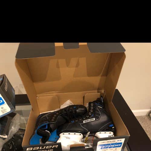 Bauer Nexus N7000 Senior Size 8D Like New With Speed Plates