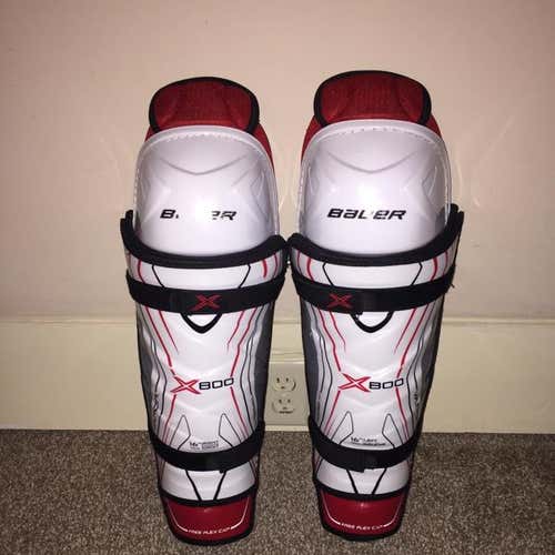 16" Bauer Vapor X800 Shin Guards