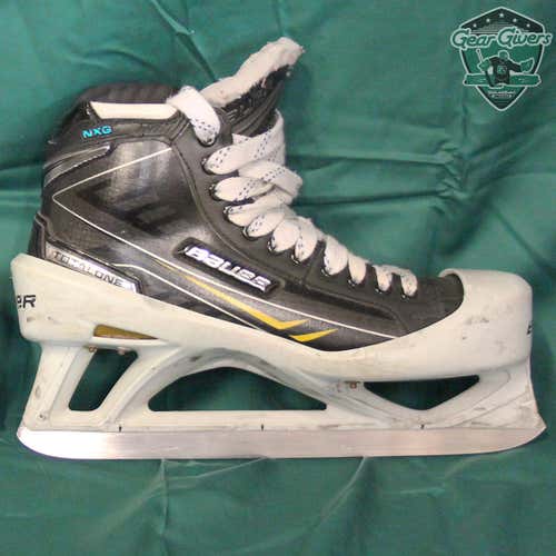 Bauer Supreme TotalONE NXG Goalie Skates (EVAN COWLEY) Size 9.5