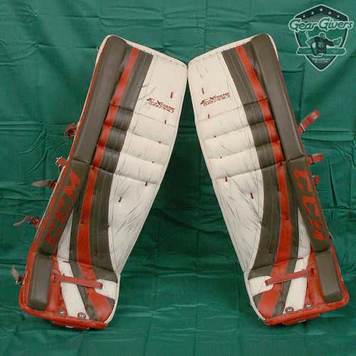 CCM Extreme Flex Pro Leg Pads Pro Return (TIM ERNST) 34" + 2"
