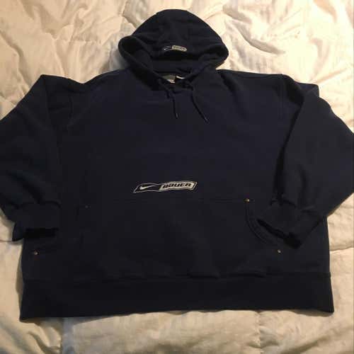 Nike Bauer Hoodie 3XL Navy Blue