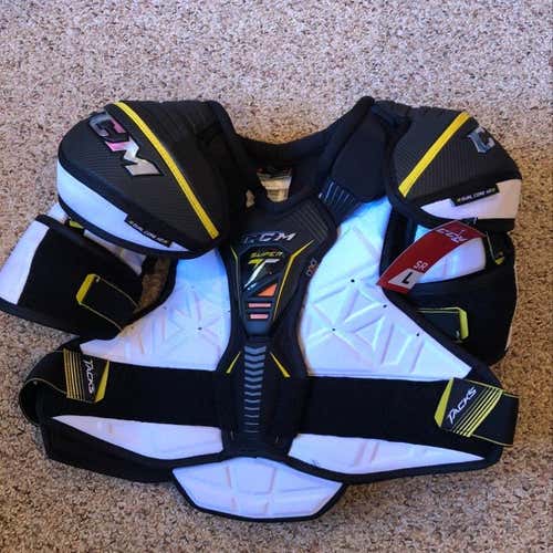 Ccm Super Tacks Shoulder Pads Brand New Large
