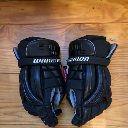 New Warrior Evo Pro 13” Black Gloves (2nd Pair)