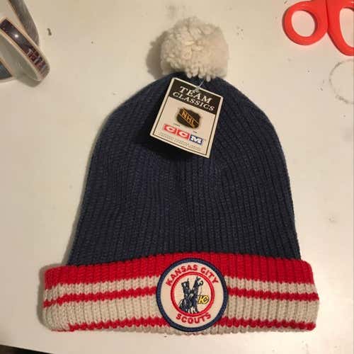Brand New Vintage Kansas Scouts Beanie