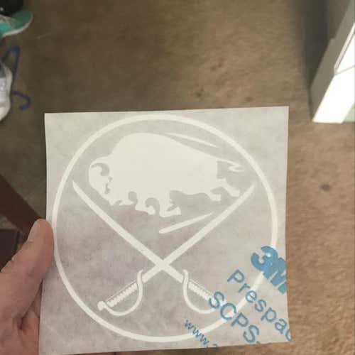 Sabres Car Decal