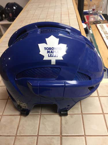 Toronto Maple Leafs Game Worn Pro Stock #39 Matt Frattin Reebok 11K Helmet