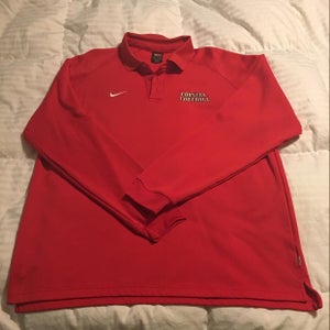 Nike Team Dri-Fit Cornell Football LS Polo