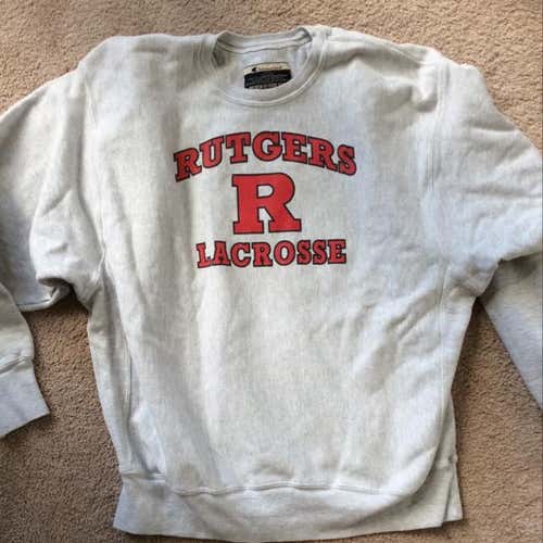Rutgers Lacrosse Champion Sweatshirt- Men’s Large