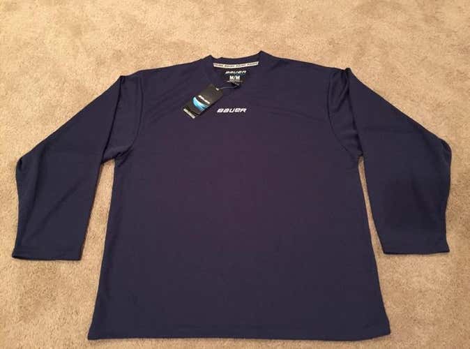 BAUER PRACTICE JERSEY NAVY BLUE/MEDIUM