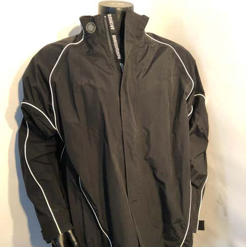 Warrior Lacrosse Warm Up Black Jacket Size Xl