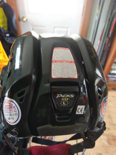 CCM Tacks 110 Helmet w/ Cage Large