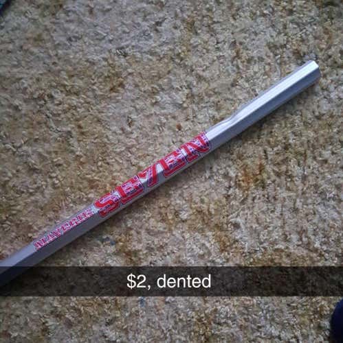 2 Dented Lacrosse Shafts