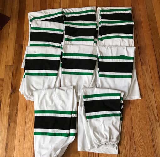 Dallas WhiteAdult 32” Edge Socks 11 Pairs Used