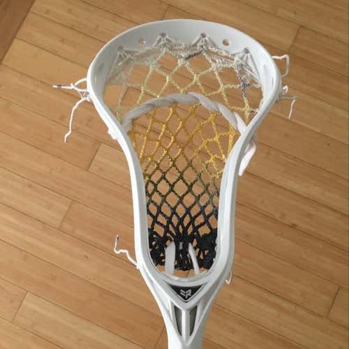 Brand New Warrior Rabil 2 Hs With Full Stringking String Kit And Tricolor Dyed 6d Mesh