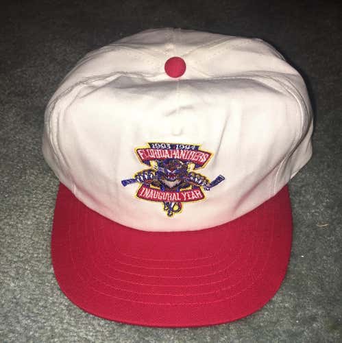 Inaugural Year 1993-1994 Florida Panthers SnapBack