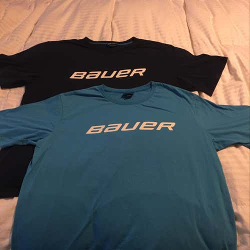 Lot Of 2 Bauer Hockey Tees XXL