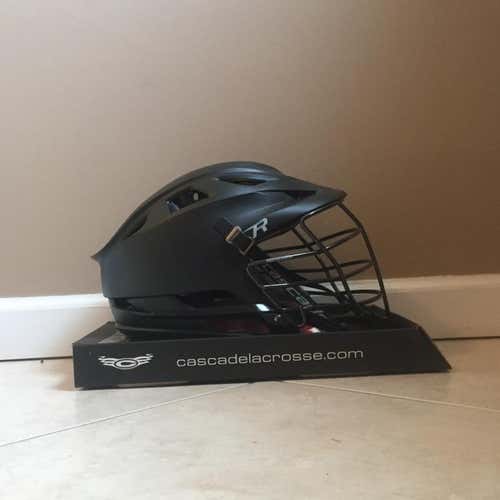 Brand New Matte Black Cascade R Lacrosse Helmet (REPOST)