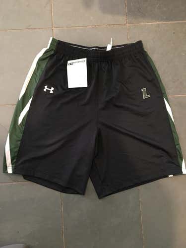NEW Under Armour Loyola Greyhounds Arrowhead Lacrosse Game Shorts Large