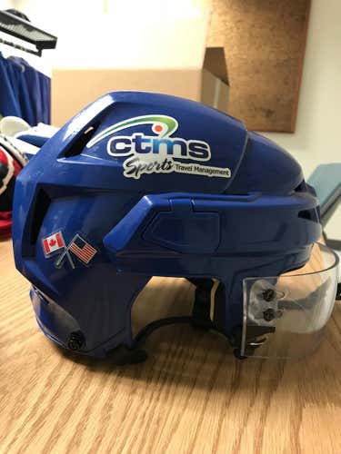 CCM Vector V08 Helmet - Medium w/ Oakley Visor