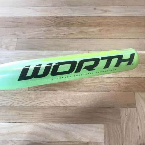 WORTH LEGIT -11 FASTPITCH SOFTBALL BAT - YELLOW FPLA11-30/19