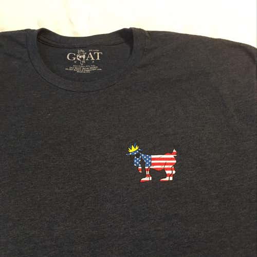 NWOT GOAT Lacrosse Tee XXL 48” Chest