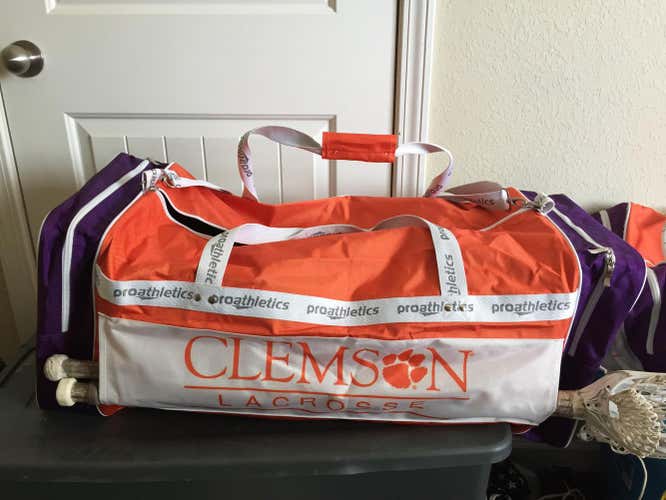 Clemson Mens Lacrosse 2018 Bags