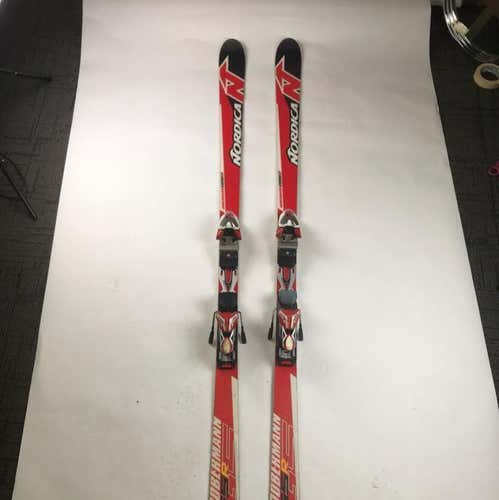 Used Nordica Doberman 168 with Marker Bindings