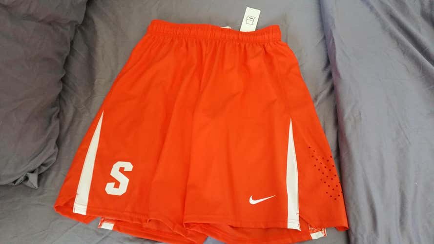 New Nike Sample Orange Shorts Size Large