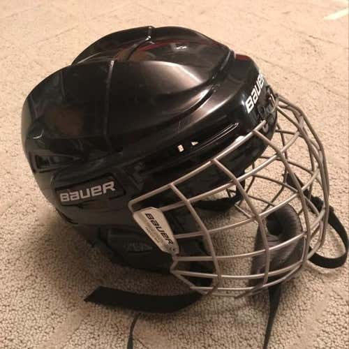 Black Bauer Helmet