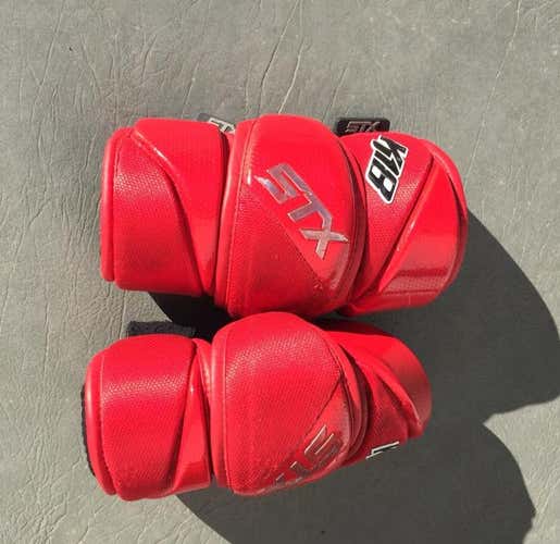 USED Red STX K18 Arm Pads