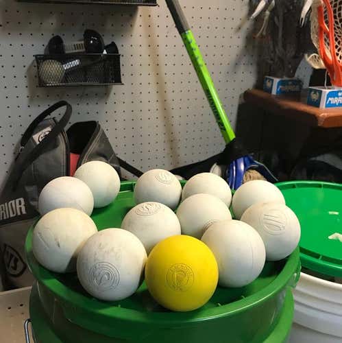 24 Used Lacrosse Balls