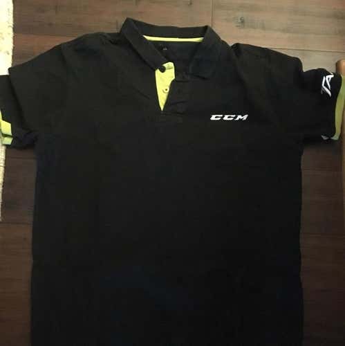CCM Super Tacks Polo Shirt Large