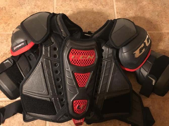 New CCM U+ Senior Shoulder Pads