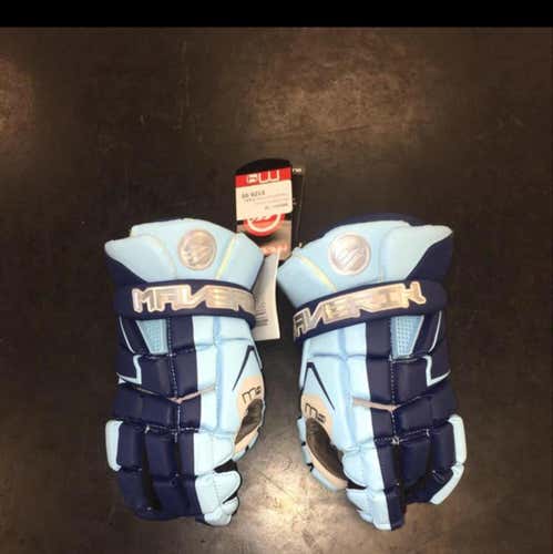 Custom Carolina/Navy M4 Gloves 13”