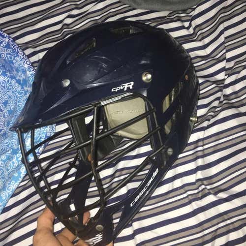 Navy Blue Cascade CpvR With A Black Face mask